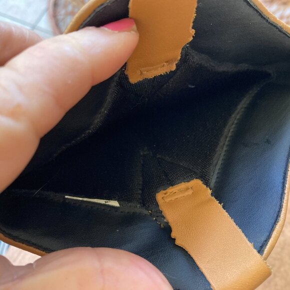 Vintage Dingo l Boots Sz 9M Ankle 2.5" Block Heel Tan  Excellent With Chain - Picture 7 of 9